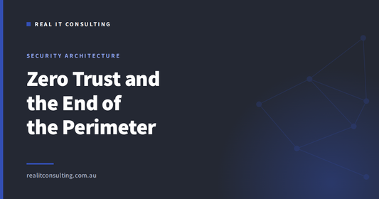 Real IT Consulting article cover: Zero Trust and SASE explained for small and medium business